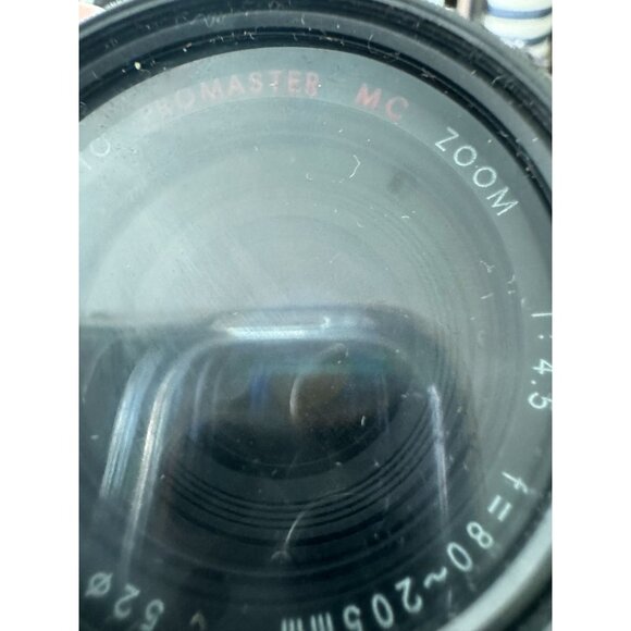 Vintage Promaster Spectrum Manual Lens 80-205mm f/4.5 w/ case - Picture 15 of 16